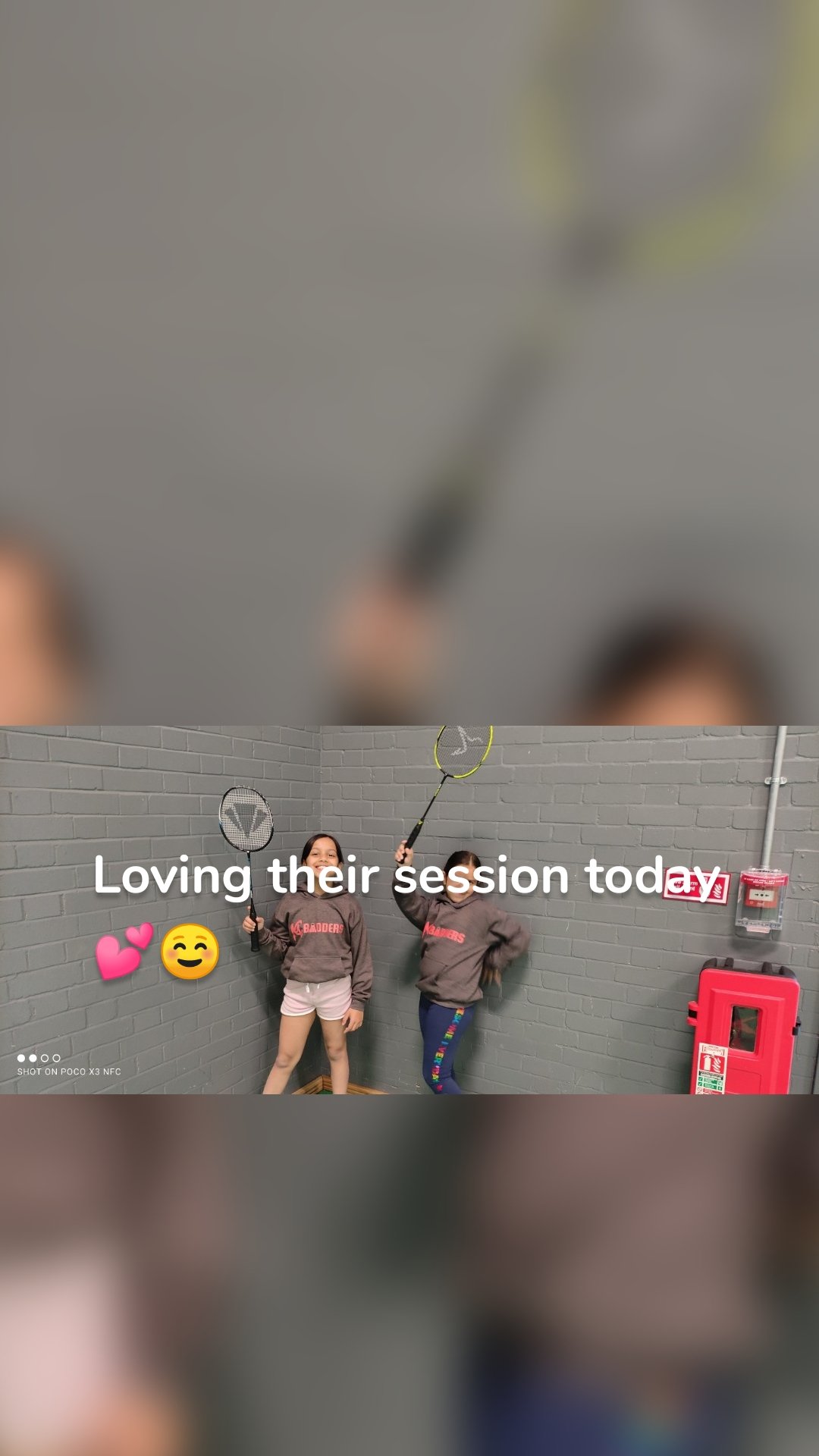 Loving their session today 💕☺️